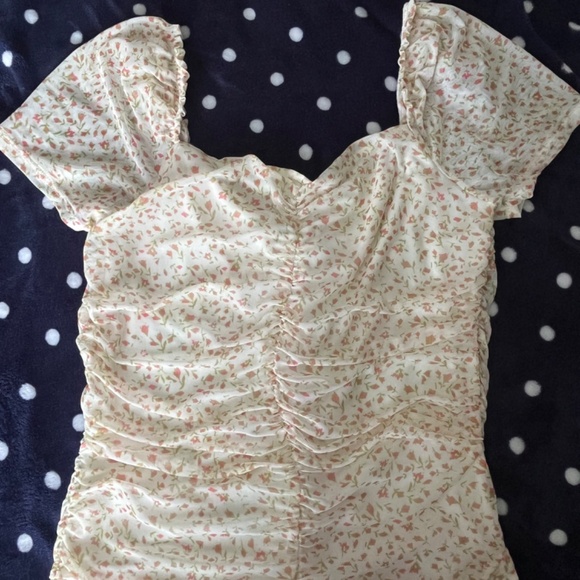 ReVamped Floral Blouse - Picture 2 of 3